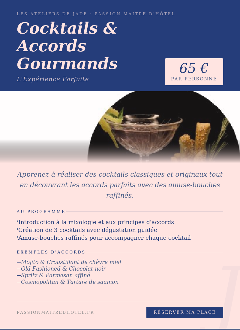 Cocktails & Accords Gourmands 
